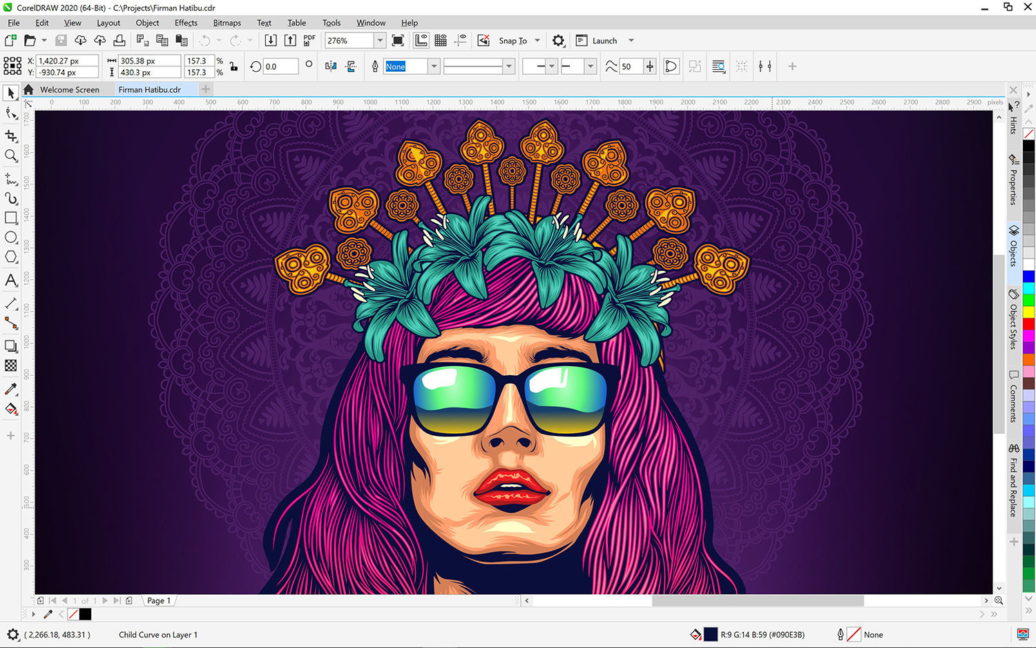 Coreldraw 2020 Интерфейс