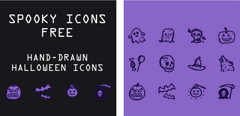 spooky icons