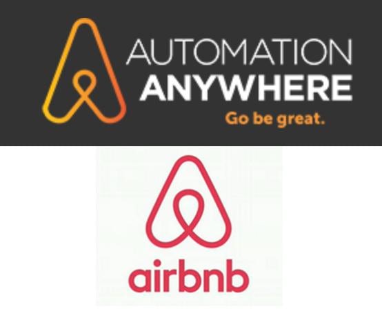  Автоматизация Везде и логотипы airbnb "width =" 554 "height =" 464 "/> 
 
<figcaption> Via Venturebeat </figcaption></figure>
<p> Трудно создать блестяще простой и четкий дизайн логотипа, который не похоже на какие-либо другие существующие проекты, потому что так много идей уже принято и зарегистрировано как товарные знаки. Если дизайнер создает логотип, который похож на существующий дизайн, это не обязательно потому, что они скопировали его — это потому, что есть некоторые логотипы, которые действительно распространены и могут прийти независимо от того, что они видят эти проекты. Вот почему вам нужно исследовать другие проекты на вашем рынке и избегать чрезмерно общих конструкций. </p>
<figure data-id=