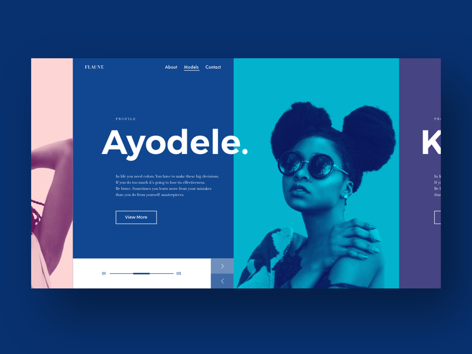  Сайт моделирования Ayodele 