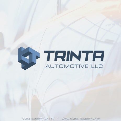  Изометрический дизайн логотипа для Trinta 