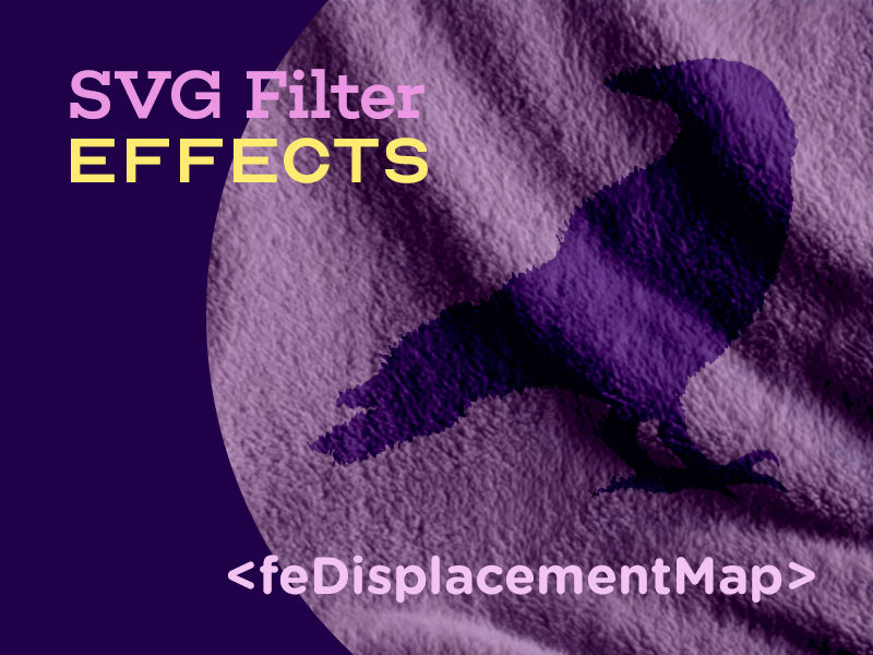  SVGFilterEffects_displacementMap_featured "width =" 800 "height =" 600 "class =" alignnone size-full wp-image-38121 "/> </p>
<p> Применение текстур к тексту — один из самых популярных текстовых эффектов в графическом дизайне. Поскольку большая часть печатного и графического дизайна проникла на веб-платформу, такие эффекты также были воссозданы в Интернете с использованием CSS, а также с использованием таких возможностей SVG, как шаблоны, маски и обтравочные контуры. У меня есть статья прямо здесь о Codrops, которая дает вам полный обзор различных способов создания текстурированного текста в Интернете с использованием CSS и SVG, которые вы можете быть заинтересованы в проверке. Йоксель затронул другую область этой темы и написал статью об анимации текстовых заливок. </p>
<p> Однако, один эффект, который не был затронут, — это эффект текста <em>соответствующего </em> текстуре поверхности. Когда текст соответствует поверхности, он принимает форму этой поверхности. В зависимости от используемой поверхности и текстуры, вы можете получить действительно привлекательные результаты. Это то, что эта статья будет касаться. И лучшая часть? Все эти эффекты применяются к <em> реальному </em>доступному для поиска, выбираемому и доступному тексту. </p>
<p> Это пятая в серии статей о фильтрах SVG. В предыдущие недели мы познакомились с фильтрами SVG и узнали, как их создавать и использовать для создания различных эффектов от выделенного текста до постеризованных изображений, а также как копировать эффекты двойного изображения в стиле Photoshop с помощью фильтров SVG. </p>
<h2> Соответствие тексту текстуре поверхности: путь Photoshop </h2>
<p> Как и в случае с эффектом дуотона, я попытался привести текст в соответствие текстуре поверхности в Photoshop, пытаясь воспроизвести этот эффект с помощью фильтров SVG. Я нашел это пошаговое руководство на YouTube. Следующее видео является ускоренной версией этого урока: </p>
<p> В руководстве по Photoshop дизайнер создал этот эффект, используя так называемую <em> карту смещения </em>. <strong> Карта смещения — это изображение, информация о цвете которого используется для искажения содержимого другого элемента. </strong> Чтобы создать наш текстовый эффект, текстура изображения будет использоваться для искажения текста, чтобы он соответствовал форме текстуры. </p>
<p> В Photoshop для согласования текста с поверхностью дизайнер выполнил следующие действия: </p>
<ol>
<li> Обесцвечивать изображение. </li>
<li> Уменьшите количество деталей на изображении, размывая его на 1 пиксель.
</li>
<li> Сохраните изображение как карту смещения.
</li>
<li> Создайте текст и примените к нему фильтр искажения, используя изображение в качестве карты смещения. </li>
<li> Повторно использовать исходное изображение в качестве фона позади текста.
</li>
<li> Затем уточните эффект, добавив небольшую прозрачность к тексту и смешав его с фоновым изображением. </li>
</ol>
<p> Изображение карты смещения размывается на втором этапе, прежде чем оно будет использовано для смещения текста, потому что, если изображение содержит слишком много или слишком мало деталей, результирующий эффект будет выглядеть менее реалистичным. Обычно размытия изображения до 2 пикселей достаточно, чтобы получить умеренное количество деталей, которых достаточно. </p>
<p> Если вы читали предыдущие статьи этой серии, вы знаете, что поэтапное мышление важно для создания и воссоздания эффектов с помощью примитивов фильтра SVG. И вы, возможно, уже догадались, как повторить некоторые из этих шагов, используя примитивы фильтра SVG, некоторые из которых мы рассмотрели в предыдущих статьях. </p>
<p> Но самым важным шагом в этом эффекте является создание и применение карты смещения. Как мы это делаем в SVG? </p>
<h2> Соответствие текста текстуре поверхности в SVG </h2>
<p> Чтобы воссоздать эффект из урока Photoshop выше, нам нужно сначала создать карту смещения. В SVG примитив <code> feDisplacementMap </code> используется для перемещения контента с использованием карты смещения. </p>
<p> <code> feDisplacementMap </code> принимает два входа для получения одного результата. Изображение, которое вы хотите использовать для смещения вашего контента, указано в атрибуте <code> in2 </code>. Атрибут <code> в </code> зарезервирован для ввода, к которому вы хотите применить эффект смещения <em> к </em>. </p>
<p> И, как и со всеми другими примитивами, <code> в </code>помещенном для <code> feDisplacementMap </code>может быть чем угодно от самого <code> SourceGraphic </code> до результата другой операции фильтрации. И поскольку мы хотим применить карту смещения к нашему исходному тексту, это означает, что атрибут <code> в </code> будет иметь <code> SourceGraphic </code> для значения. </p>
<p> Итак, давайте воссоздадим шаги учебника по Photoshop с примитивами фильтра SVG. Процесс согласования текста с текстурой в SVG <em> очень </em> похож на тот, который мы видели в Photoshop. Я подробно остановлюсь на каждом шаге. </p>
<ol>
<li> Получите изображение, которое будет использоваться в качестве текстуры, используя <code> feImage </code>.
</li>
<li> Обесцветить изображение, используя <code> feColorMatrix </code>. </li>
<li> Примените к изображению размытие по Гауссу 0,5px, используя <code> feGaussianBlur </code>. </li>
<li> Используйте изображение для искажения текста, используя <code> feDisplacementMap </code>. </li>
<li> Смешайте текст с фоновым изображением, используя <code> feBlend </code>и примените к нему полупрозрачный эффект (уменьшите непрозрачность, используя <code> feComponentTransfer </code>).
</li>
<li> Показать текст и изображение позади него, объединив два слоя, используя <code> feMerge </code>. </li>
</ol>
<p> Примитив фильтра <code> feImage </code> является версией фильтра <code> </code> элемента <code> <image> </code> и имеет те же атрибуты, что и <code> [19459] ] </code> тоже элемент. Поэтому для рендеринга изображения в области фильтра мы будем использовать <code> feImage </code>. Получив наше изображение, мы можем использовать его в качестве входных данных для других операций фильтрации. Он будет использоваться операцией <code> feColorMatrix </code> для загрузки, потому что нам нужно его обесцветить. </p>
<p> Ранее мы упоминали <code> feColorMatrix </code>но мы не упомянули о том, что он содержит несколько ключевых слов, которые являются ярлыками для предопределенных матриц. Вместо того, чтобы всегда указывать матрицу в качестве значения, вы можете изменить атрибут <code> type </code> и использовать одно из доступных ключевых слов: </p>
<pre> Матрица | насыщать | hueRotate | luminanceToAlpha </pre>
<p> Тип матрицы <code> </code> — это то, что вы будете использовать, когда хотите предоставить пользовательскую матрицу в качестве значения для матричной операции. Другие ключевые слова — это удобные ярлыки. </p>
<p> Для обесцвечивания изображения мы используем тип <code> насыщенный </code>. Вы указываете величину, на которую хотите обесцветить изображение, в атрибуте <code> values ​​</code>. Так как мы хотим полностью обесцветить наше изображение, мы предоставим 0 в качестве значения. Обратите внимание, что значения представлены в виде дробей, где 1 (значение по умолчанию) полностью насыщено, а 0 — полностью ненасыщенное (оттенки серого). </p>
<p> Итак, давайте начнем переводить наши шаги в код: </p>
<pre class=