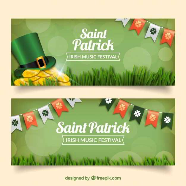 St. Patrick’s Day Web Design Freebies