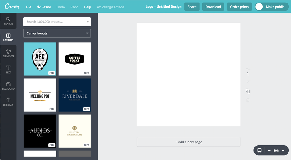  canva logo maker "width =" 1260 "height =" 692 