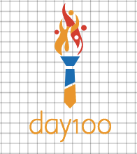  day100 DesignMantic logo "width =" 196 "height =" 219 