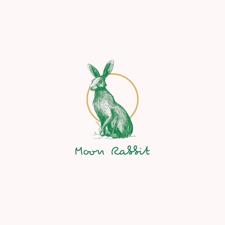  Шрифт сценария для Moon Rabbit 