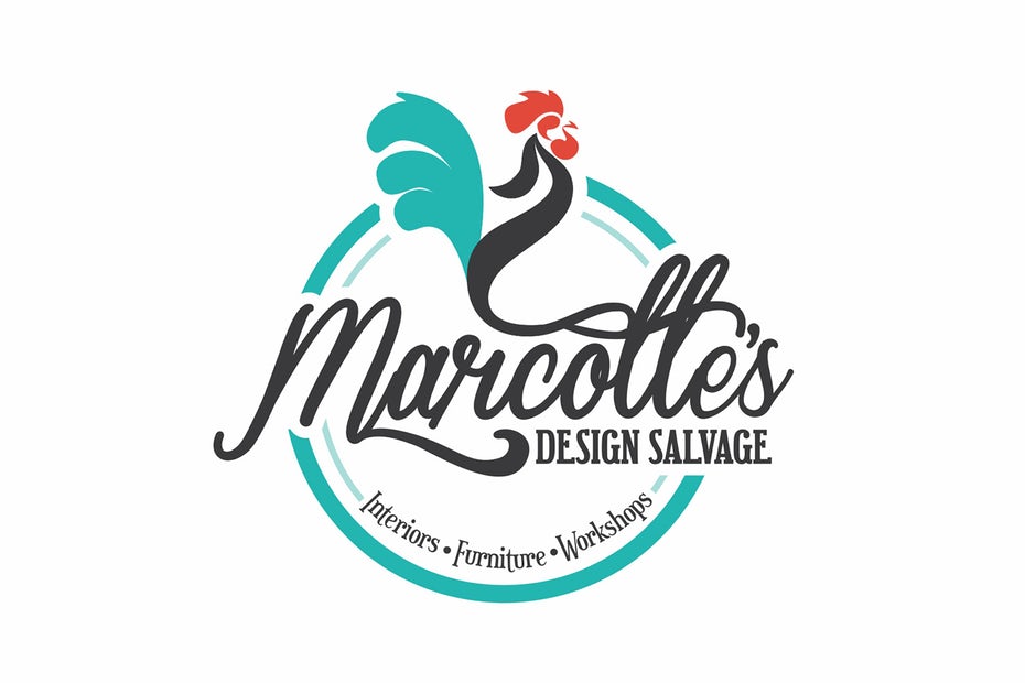  Дизайн логотипа Marcotte's Design Salvage 