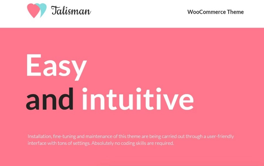 Talisman - Gifts Store Responsive WooCommerce Theme