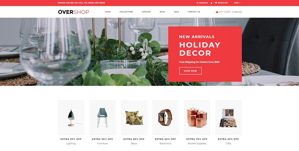 Overshop - Wholesale Store Modern Shopify Theme
