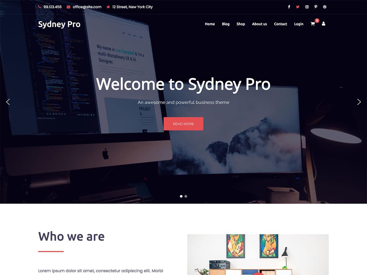 sydney-pro-wordpress-business-theme