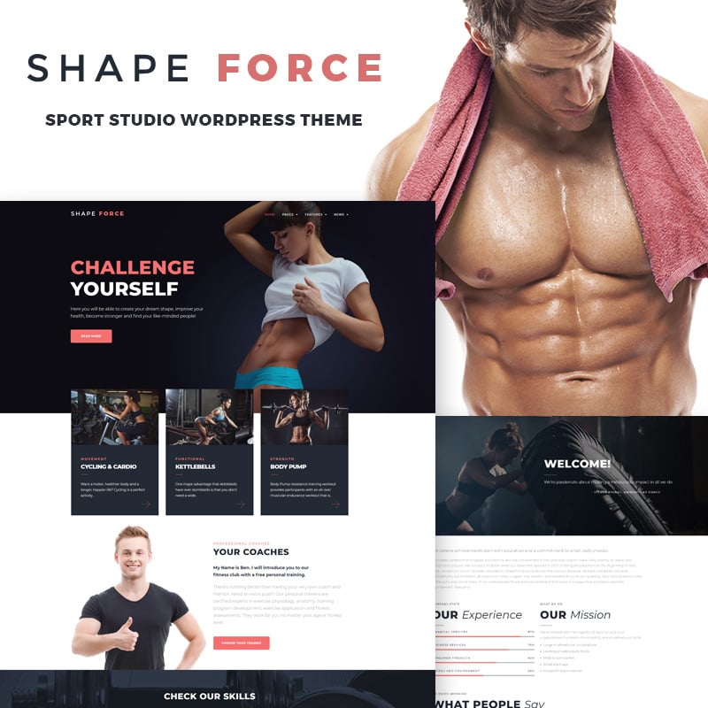 Sport Studio WordPress Theme