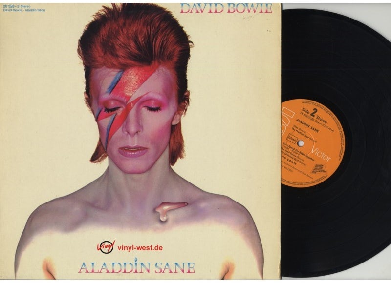  Обложка альбома Aladdin Sane Дэвида Боуи "width =" 800 "height =" 580 