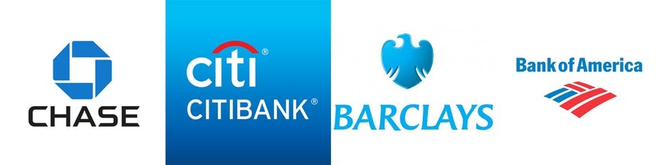  Логотипы синих банков "width =" 930 "height =" 233 "/> 
 
<figcaption> Эти четыре конкурирующих банка используют один и тот же цвет логотипа, потому что он работает, но сохраняет свою индивидуальность в других аспектах. </figcaption></figure>
<p> Также стоит проверить логотипы ваших конкурентов, чтобы увидеть, как вы можете выделиться лучше. Иногда, идти в противоположном направлении, поскольку ваши конкуренты — лучший способ создать бизнес, особенно если вы можете привлечь внимание клиента к полки магазина. </p>
<h3> 5. Социальные сети </h3>
<p> Если вы ищете кучу идей по <em> по любой теме </em>вам могут помочь социальные сети. Визуальные платформы, такие как Instagram и Pinterest, работают лучше всего для вдохновения логотипов, потому что вы можете видеть несколько примеров логотипов на экране одновременно. Это делает просмотр и сравнение намного проще. Не забудьте уточнить поиск по логотипу, используя хэштеги или подписавшись на определенные доски объявлений Pinterest. </p>
<figure data-id=