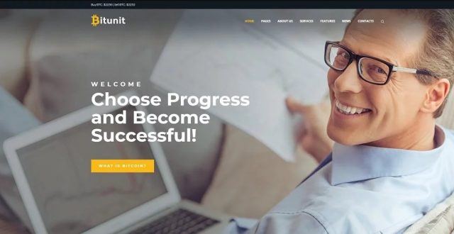 BITUNIT LITE - BITCOIN FREE WORDPRESS THEME