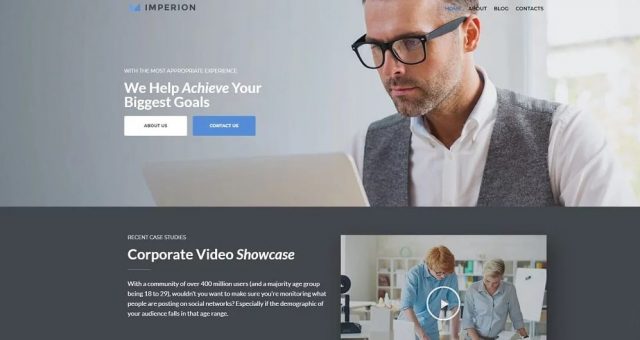 IMPERION FREE - MULTIPURPOSE CORPORATE ELEMENTOR WORDPRESS THEME