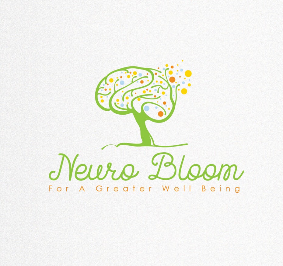  Логотип и слоган Neuro Bloom "width =" 977 "height =" 919 