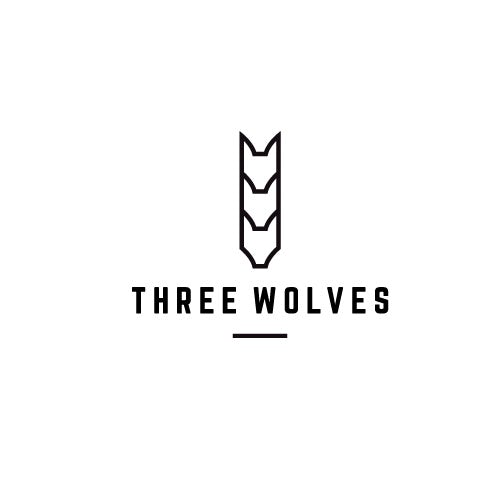  Логотип Three Wolves 