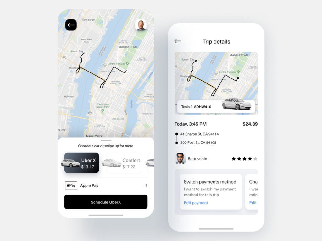 concept for Uber