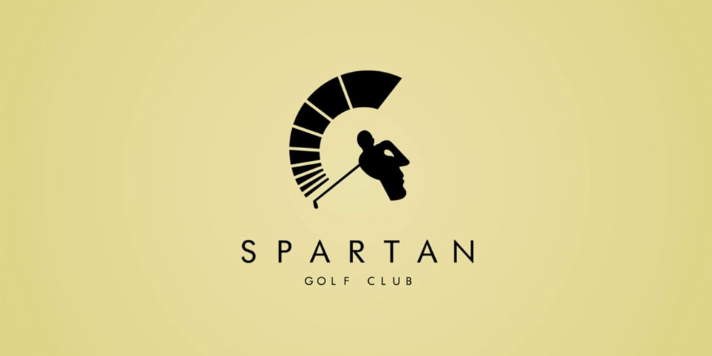 Spartan golf логотип