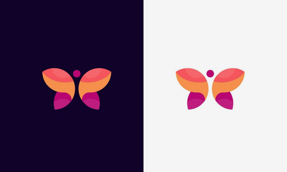 Логотип Бабочка