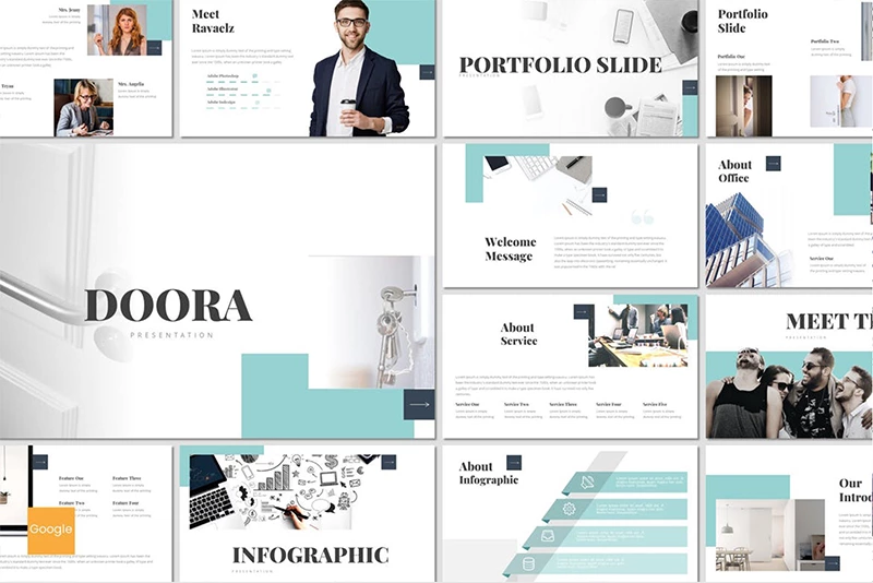 Doora — Шаблон Google Slides презентации