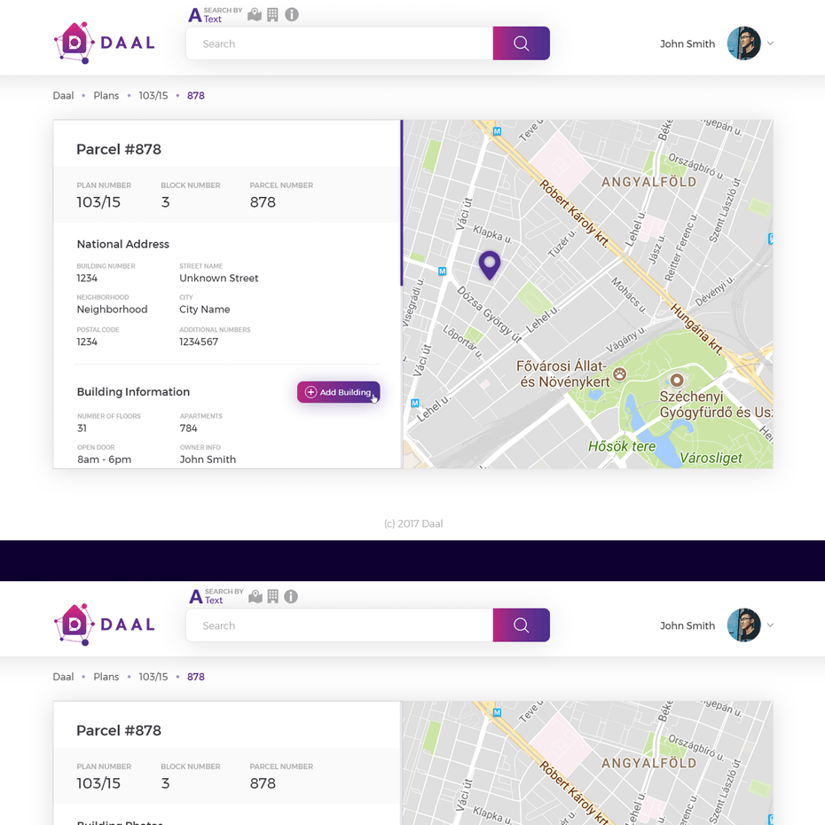  Бело-фиолетовый сайт с заметной картой 