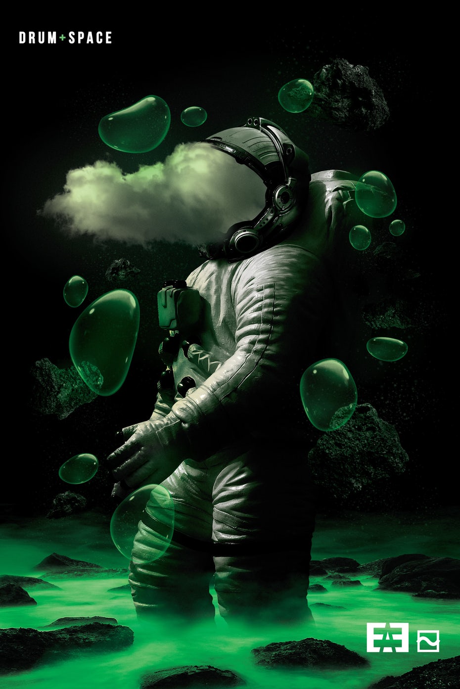  Плакат "Барабан и космос" 