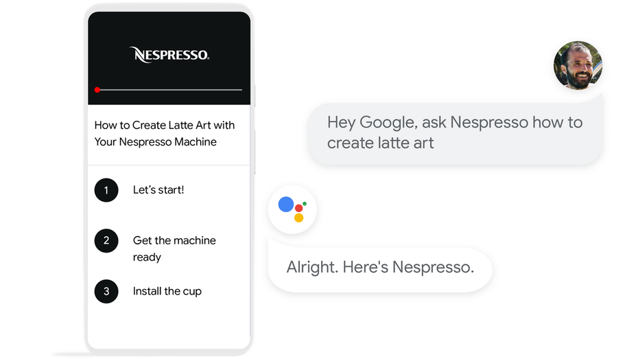  Голосовое приложение Nespresso в Google Assistant "width =" 1440 "height =" 810 "/> 
 
<figcaption> С некоторой практикой вы можете создавать похожие VUI. Изображение через Google. </figcaption></figure>
<p> [19459002ВкачествеследующегошагавыможетепоэкспериментироватьсдизайномавтомобильногоприложенияОпятьжеуGoogleестьвсеобъемлющиерекомендацииподизайнуипримерымакетовпользовательскогоинтерфейсадляприложенийAndroidAuto-версииОСAndroidпредназначеннойдлятранспортныхсредствИспытайтесебячтобысоздатьконцептуальноеприложениеопубликоватьегокакчастьпортфеляилииспользоватьеговкачествеопорычтобыудивитьвашегоследующегоклиентававтомобильномсекторе</p>
<p> Помимо автомобильной промышленности, дизайнеры могут найти выступления по дизайну голосового интерфейса в: </p>
<ul>
<li> <strong> Розничная торговля </strong>: бренды активно добавляют голосовых помощников в приложения для покупок. </li>
<li> <strong> Фитнес </strong>: популярность спортивных голосовых тренеров и аудио фитнес-приложений растет. </li>
<li> <strong> Рестораны </strong>: Многие теперь стремятся поддерживать голосовые заказы, особенно через Google Assistant. </li>
</ul>
<h4><span id=