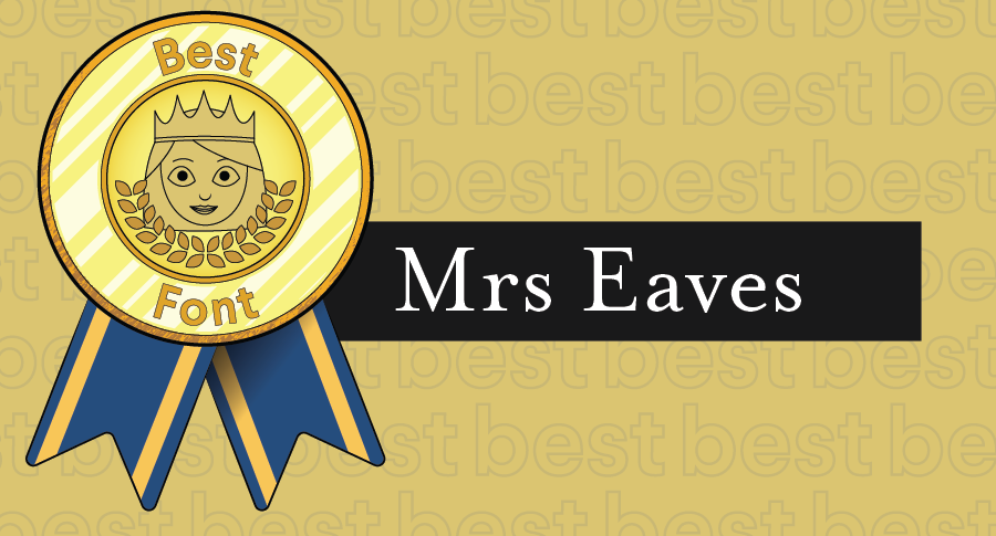  Иллюстрированная награда за лучшие шрифты в сочетании с гарнитурой Mrs Eaves "width =" 900 "height =" 485 "/> 
 
<figcaption> Mrs Eaves имеет равномерное распределение твердых краев по закругленным углам </figcaption></figure>
<h3> Сбалансированные шрифты </h3>
<p> Сбалансированное сочетание толстого и тонкого, тяжелого и легкого, является важным компонентом хорошего шрифта. </p>
<p> Didot — превосходный шрифт, который использует значительные различия между толстыми и тонкими мазками, при этом сохраняя равновесие. Bodoni — другой известный пример хорошо сбалансированного шрифта с его сильными, твердыми вертикальными штрихами и более легкими арками и изгибами. Его засечки добавляют немного стильного стиля, который также напоминает противовесы, держащие буквы в вертикальном положении. </p>
<figure data-id=