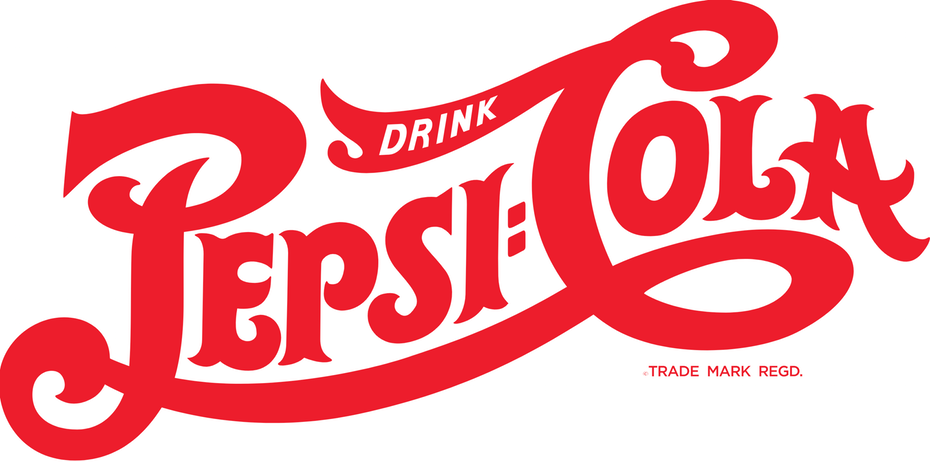  Красно-белый логотип Pepsi-Cola "width =" 2876 "height =" 1428 
