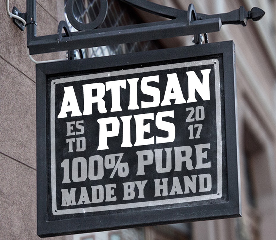  Текстовый логотип Artisan Pies "width =" 935 "height =" 812 "/> 
 
<figcaption> Дизайн логотипа Bokisha для Artisan Pies. </figcaption></figure>
<p> Некоторые из наиболее успешных логотипов вообще не концептуально и не сложно. На самом деле логотип Artisan Pies, представленный выше, является, пожалуй, наиболее совершенным из возможных решений для этого бизнеса. Название точно говорит зрителю, что это за услуга, дизайн передает их ценности бренда no-BS и шрифт с засечками даю вам знать, что они серьезно относятся к пирогам! Не говоря уже о том, что название настолько простое, что его трудно забыть! </p>
<figure data-id=