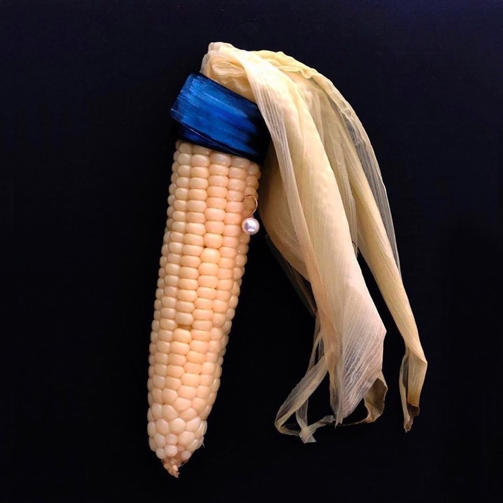  Кукуруза с жемчужной сережкой 