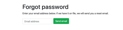  поле сброса пароля для рабочего процесса безопасного сброса пароля 