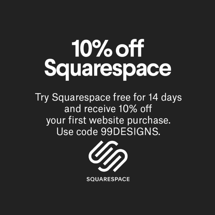  Squarespace 10% скидка на купон 