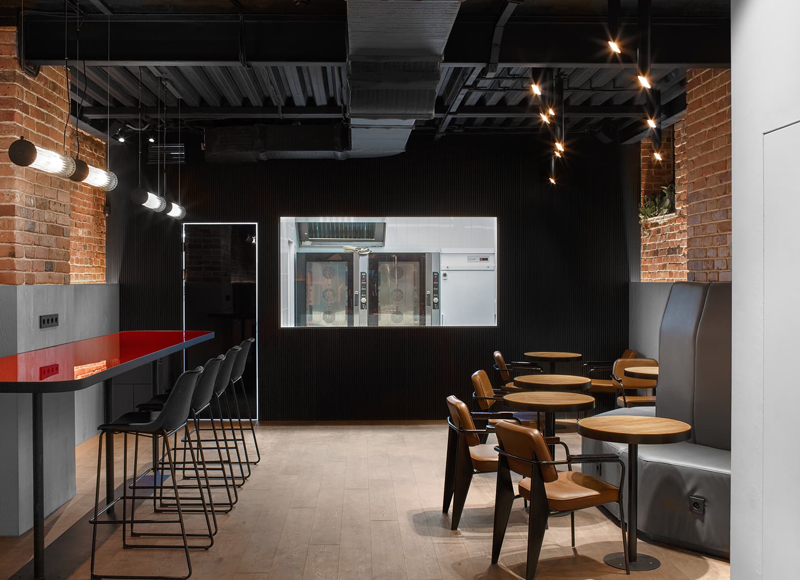 Пекарня на подиуме — проект бюро Miyao. Обмерный план помещения
