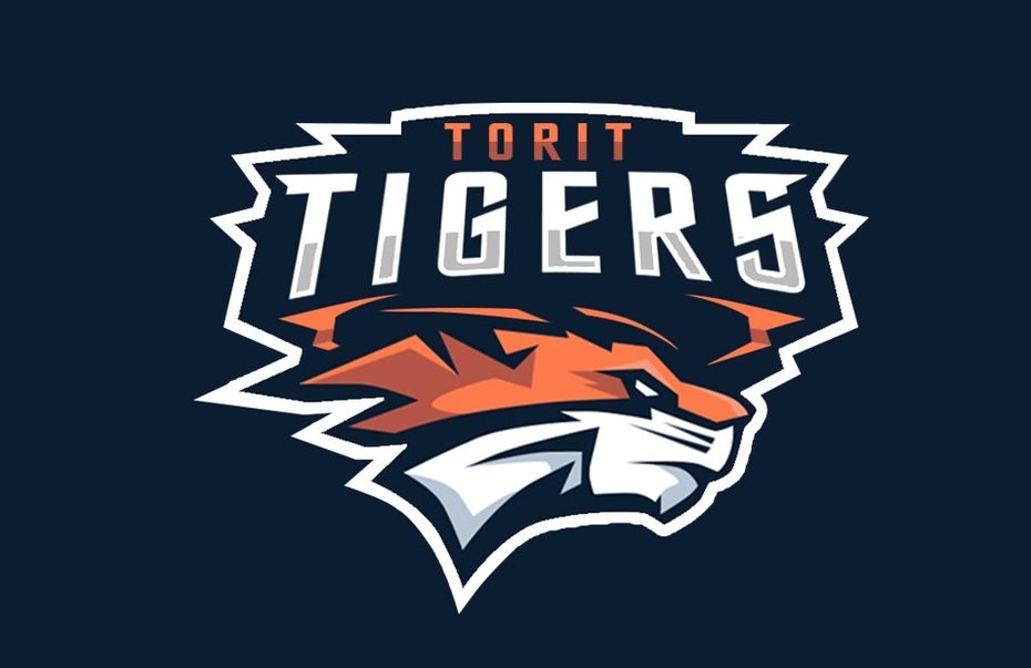  спортивный логотип для Torit Tigers "width =" 955 "height =" 619 
