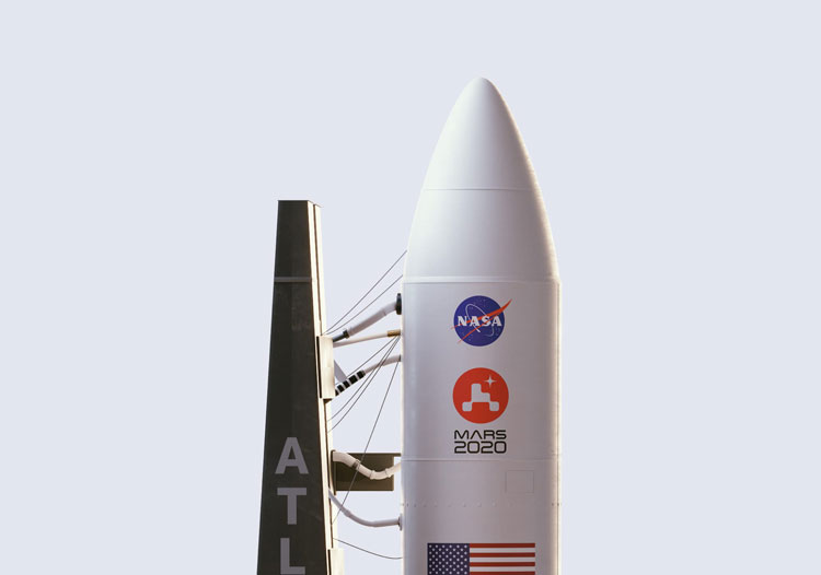  Марс 2020 логотип НАСА "width =" 750 "height =" 526 "/> 
 
<figcaption> Предоставлено HOVS в сотрудничестве с NASA / JPL </figcaption></figure>
<hr/>
<h2> Празднование« культовый »дизайн </h2>
<figure id=