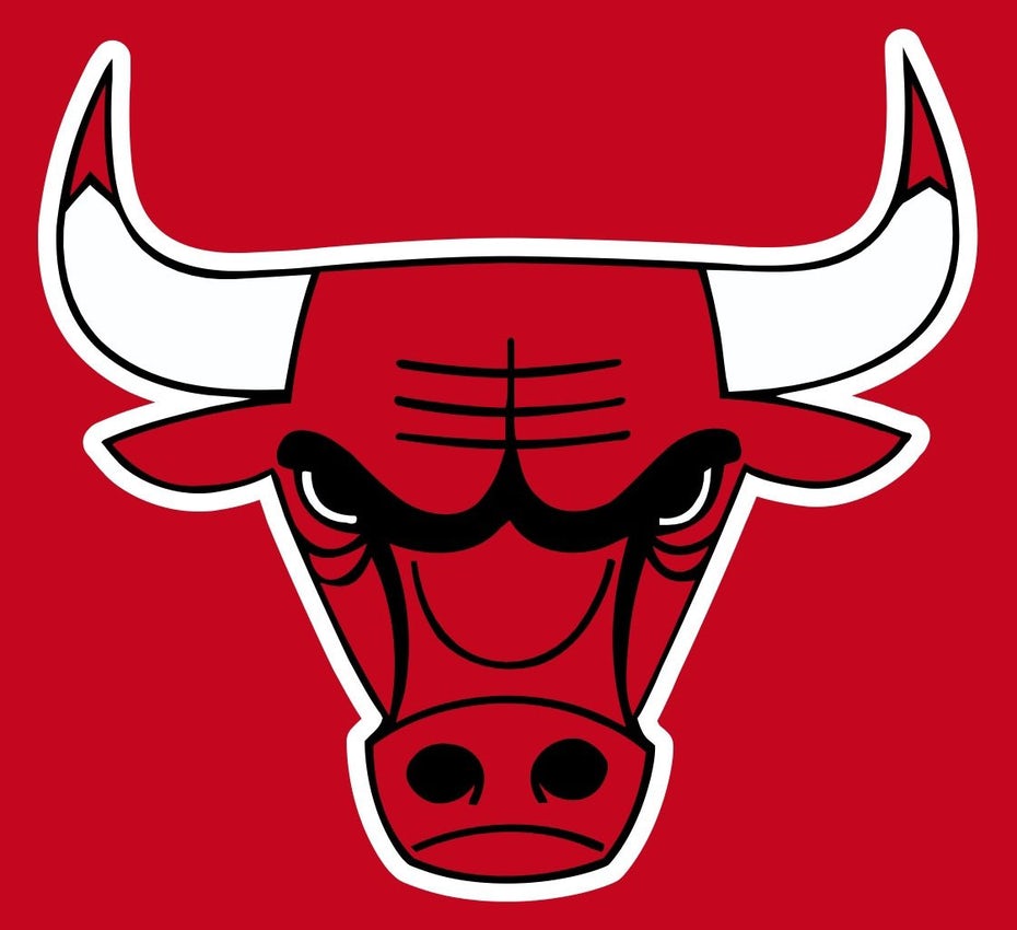  спортивный логотип для Chicago Bulls "width =" 1121 "height =" 1024 