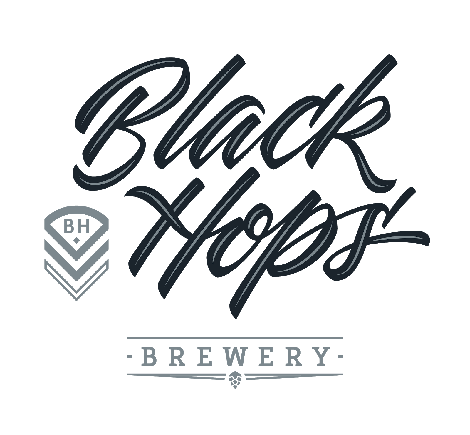  Логотип Black Hops Brewery 