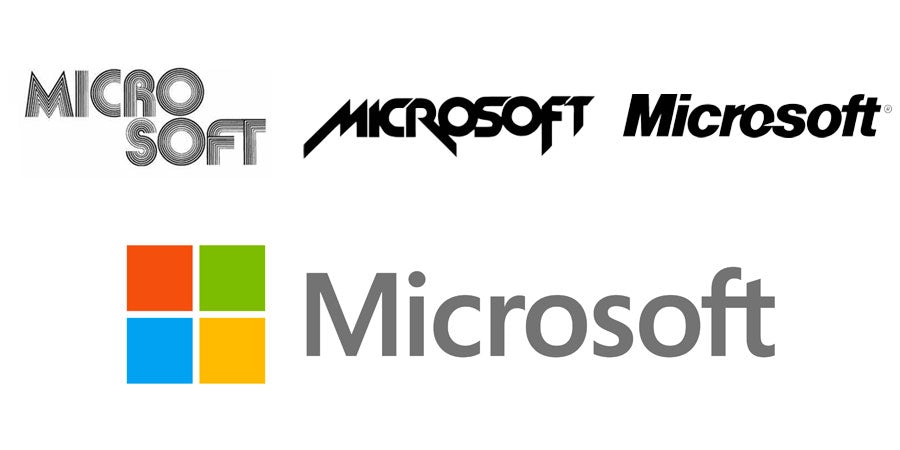  Эволюция логотипа Microsoft "width =" 900 "height =" 450 "/> 
 
<figcaption> Эволюция логотипа Microsoft с 1987 года до наших дней </figcaption></figure>
<p> В то время как Microsoft в последние годы допустила несколько ошибок (Я смотрю на вас, Zune и Windows 10), редизайн старого логотипа в 2012 году НЕ был одним из них. </p>
<p> Хотя логотип, который компания использовала с 1987 по 2012 год, был хорош (мне особенно понравился знак в «O», который сделал его похожим на Pac-Man), он оставлял желать лучшего в плане дизайна. </p>
<p> Новый логотип с использованием цвета выглядит менее резким. И использование окна в кубе для представления каждого из основных предложений продуктов Microsoft (синий для Windows, красный для Office, зеленый для Xbox и желтый для… ну, желтый на самом деле ничего не означает, но поскольку в окне не может быть трех панели, давайте оставим это в покое) был гением. </p>
<h2 id=