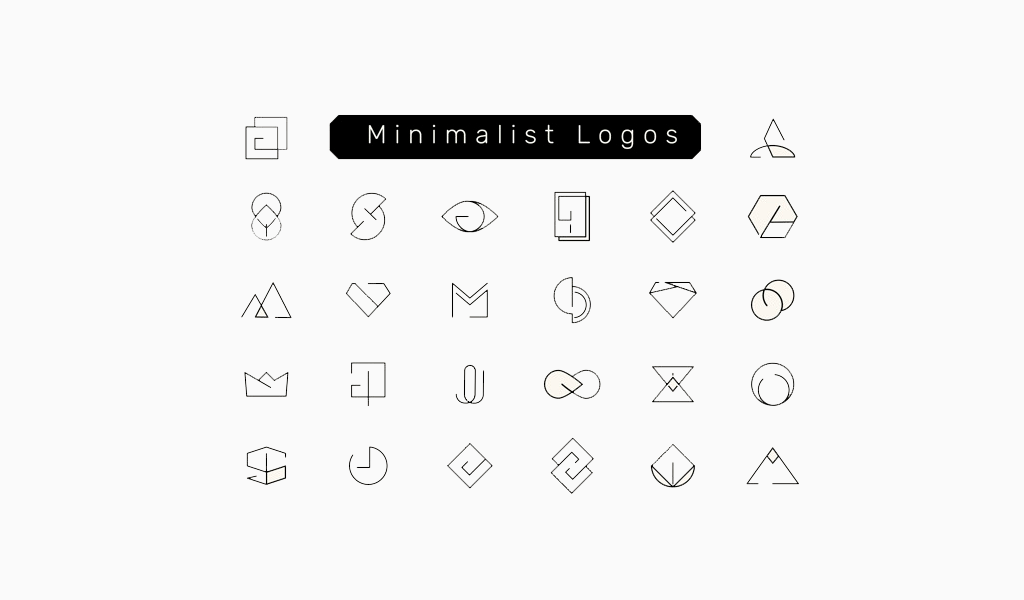 Миималистичные логотипы