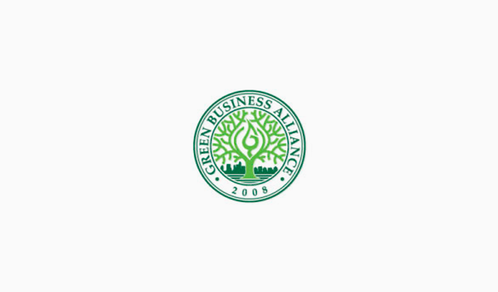 Логотип Green business Alliance