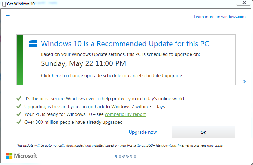 Windows 10: Обновление произойдет независимо от того, согласны вы или нет