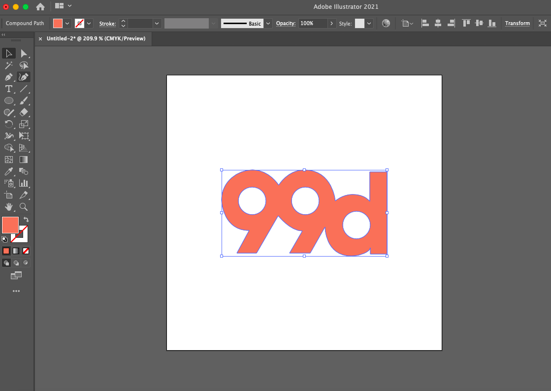  Снимок экрана интерфейса Adobe Illustrator, показывающий, как масштабировать логотип "width =" 1119 "height =" 794 