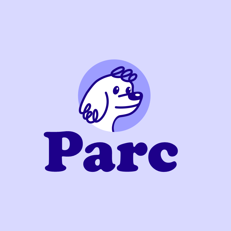  Фиолетовый дизайн логотипа для бренда домашних животных 