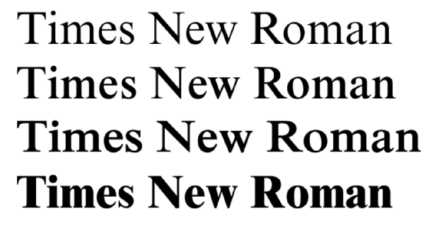  варианты Times New Roman "width =" 622 "height =" 322 