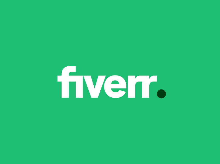  Логотип Fiverr для сравнения Fiverr и Upwork 