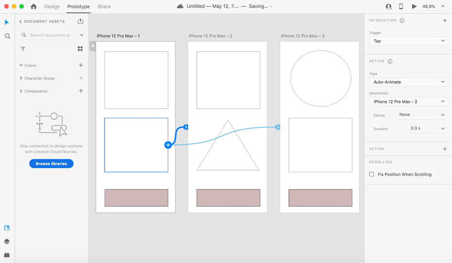  Пользовательский интерфейс прототипа Adobe XD "width =" 1600 "height =" 931 "/> 
 
<figcaption> Пример пользовательского интерфейса прототипа Adobe XD. Изображение через Adobe XD. </figcaption></figure>
<p> Adobe XD является частью продукта Adobe Creative Cloud, хотя вы можете приобрести и использовать его отдельно от других приложений Adobe. Поскольку Adobe XD — это специальный инструмент для создания прототипов, не ожидайте от него большего, если только вы не выберете полная версия Creative Cloud. </p>
<p> Поскольку он ориентирован на создание прототипов, он имеет все функции и многое другое для этого этапа. Вы можете создавать интерактивные прототипы и сразу же тестировать их на разных устройствах. А создание прототипов доступно с помощью различных элементов, вызываемых одним щелчком мыши, что ускоряет процесс. Также имеются приятные визуально функции трехмерного преобразования, которые позволяют разбивать слои проекта для более тщательного изучения. </p>
<p> Adobe XD интегрируется с другими приложениями Adobe и имеет более 200 подключаемых модулей для настройки вашего опыта и настройки инструмента в соответствии с вашими потребностями. Вы также можете создавать собственные API-интерфейсы, чтобы настроить инструмент в соответствии с вашими предпочтениями. </p>
<p> <strong> Лучшая особенность </strong>: демонстрация трехмерного слоя </p>
<p> <strong> Стоимость </strong>: бесплатно для личного пользования; платные планы от 9,99 долл. США в месяц </p>
<p> <strong> Уровень квалификации </strong>: от начального до продвинутого </p>
<p> <strong> Плюсы </strong>: </p>
<ul>
<li aria-level=