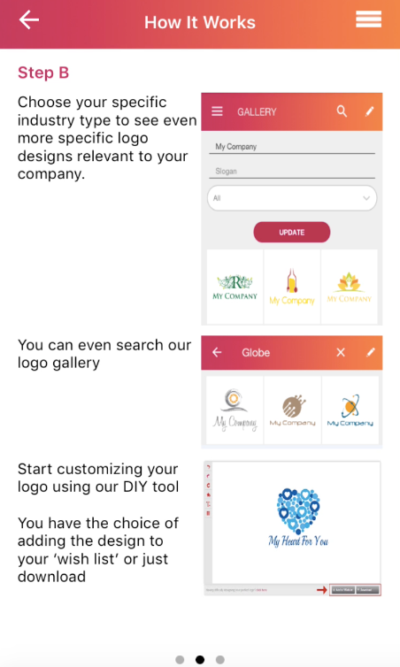  DesignMantic - приложение для создания логотипов 