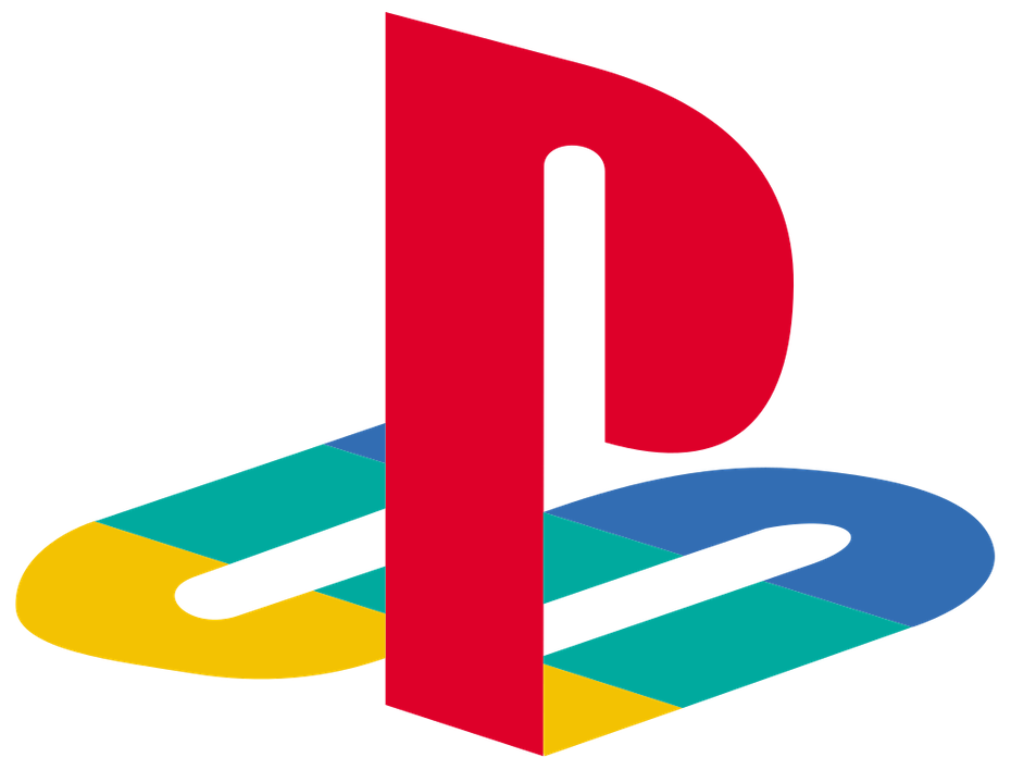  Цветной логотип Playstation "width =" 1009 "height =" 768 